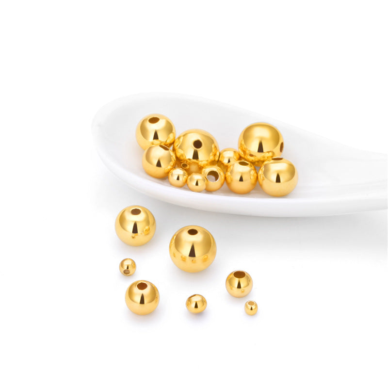 Al por mayor 20pcs S925 Sterling Silver Bead Posicer Spacer Beads